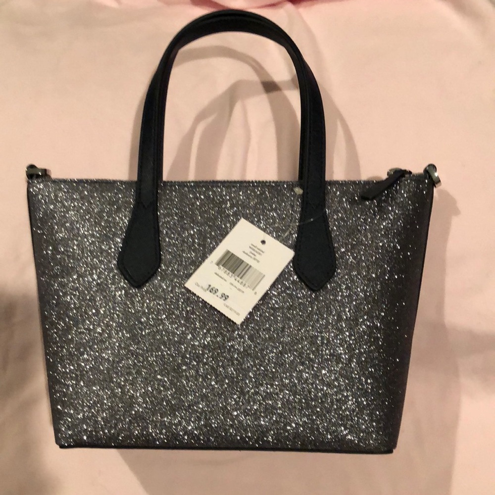 NWT GLITTER SPARKLE small crossbody Kate spade - Picture 2 of 4